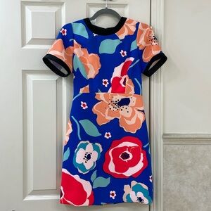 kate spade floral dress midi